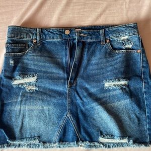jeans skirt